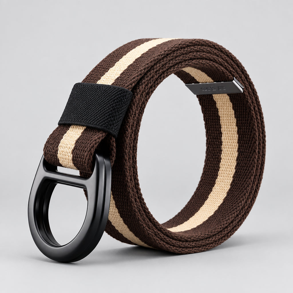 Canvas Belt – Adapt Double Buckle, Solid & Striped Styles