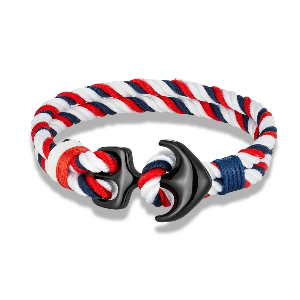 Twin Strand Anchor Bracelet Waterproof & Sporty deideas