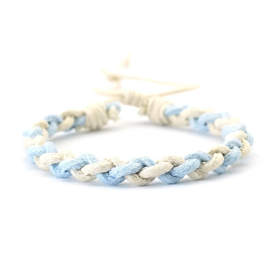 Adjustable Braided Cord Bracelet – Awaken, 4 Colors