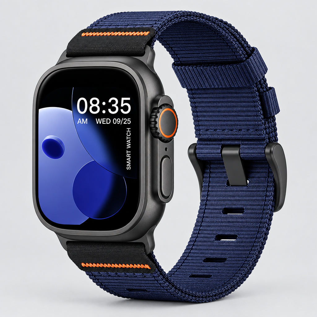 Nylon Apple Watch Band, 38–49mm Adjustable