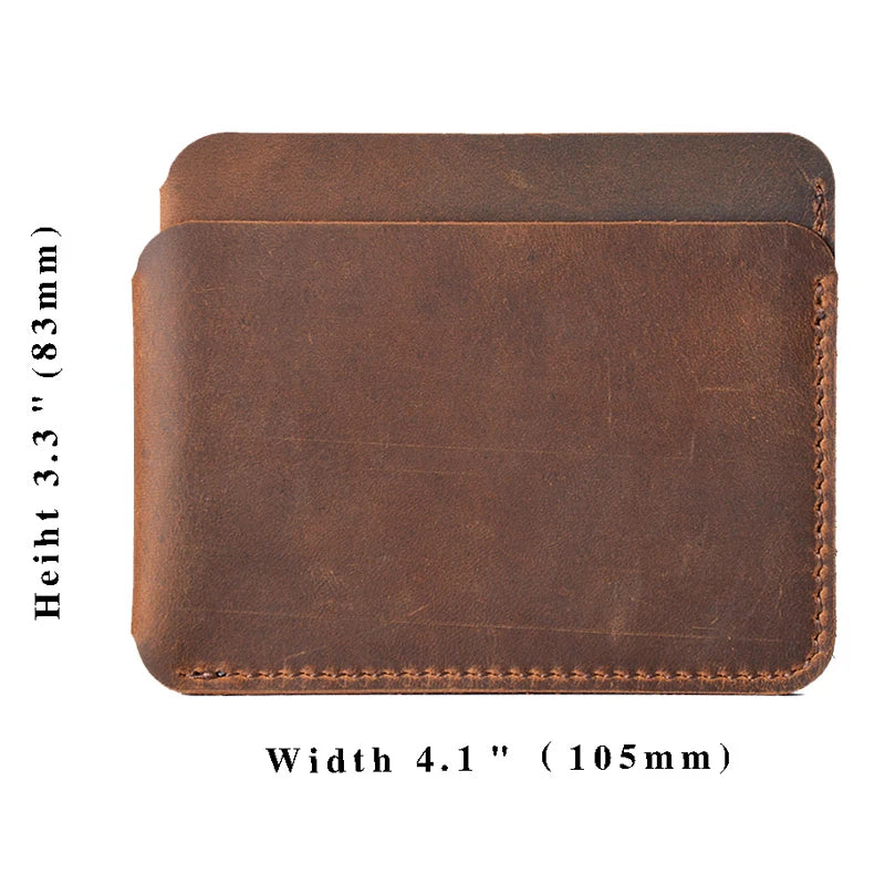 Slim Card Holder – Open Pockets, 5 Colors