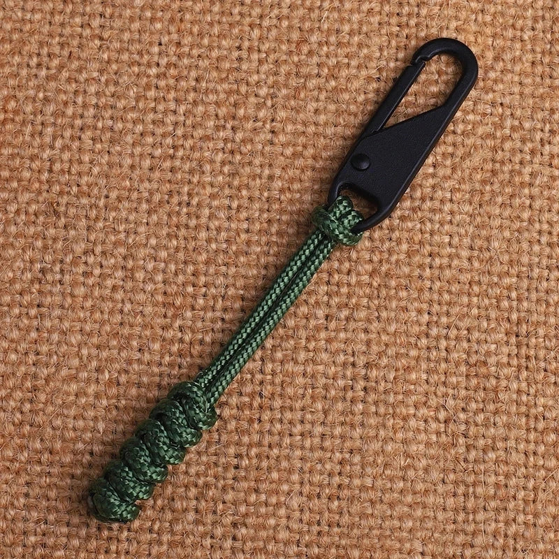 Handmade Snake Knot Paracord Zipper Pull Durable Replacement & Bag Accessory deideas