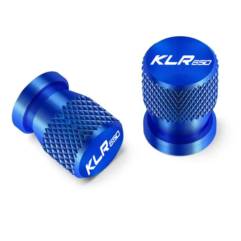 Aluminum Tire Valve Caps – Textured Finish, 2-Pack