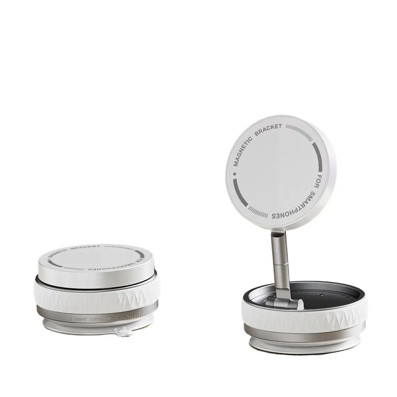 Foldable Magnetic Phone Holder – Suction Base, 3 Colors