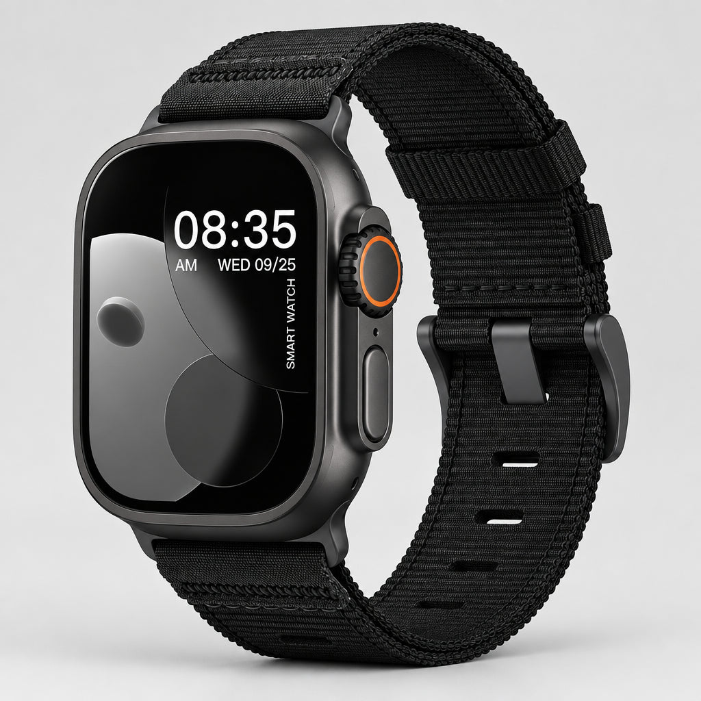 Nylon Apple Watch Band, 38–49mm Adjustable