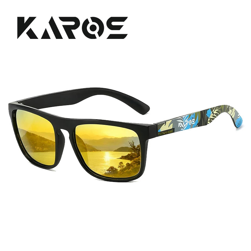 Rectangular Sunglasses – Printed Frames & Temples, 11 Options