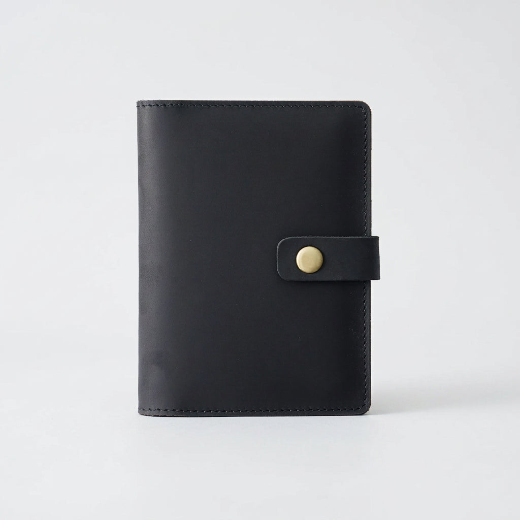 Passport Holder & Card Wallet – Snap Closure, 3 Colors