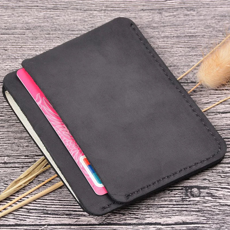 Slim Card Holder – Open Pockets, 5 Colors