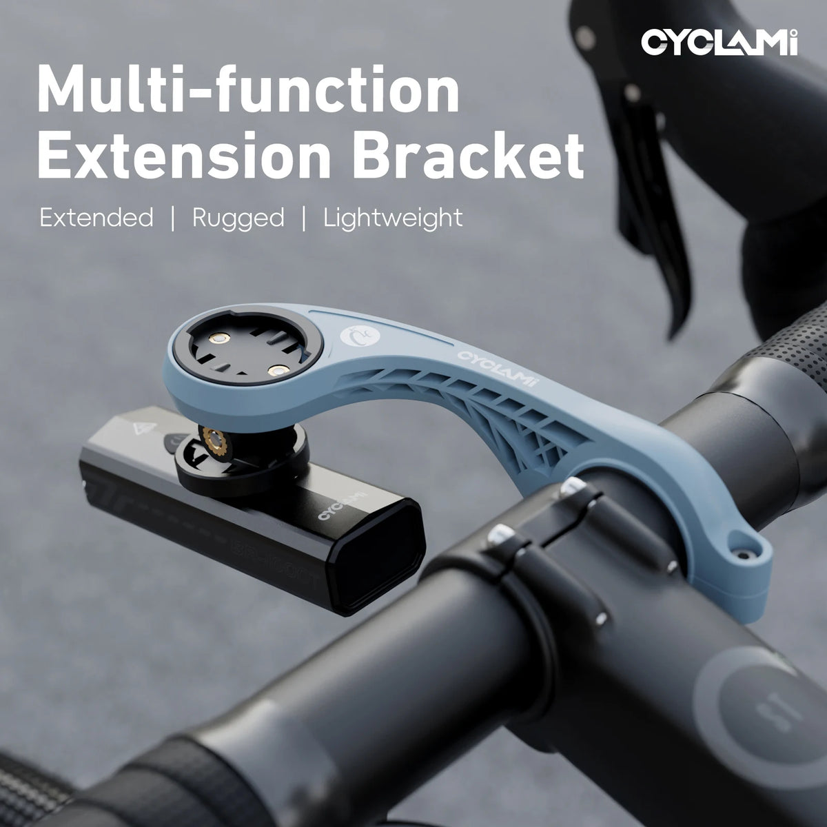 Bike Computer Mount – Out-Front Bracket, 3 Colors
