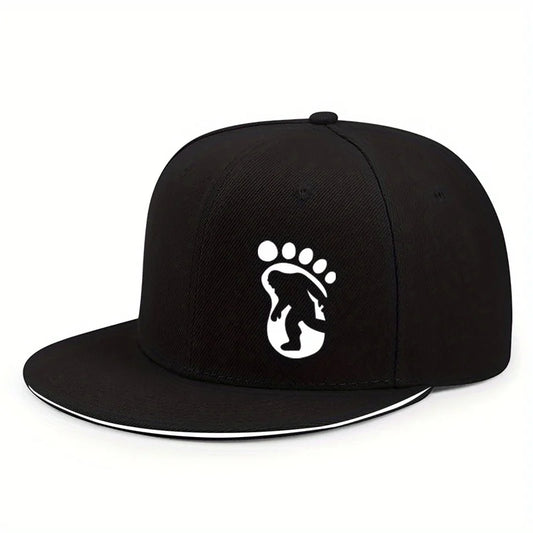 Bigfoot Footprint Flat-Brim Cap – Essence, 5 Trim Colors