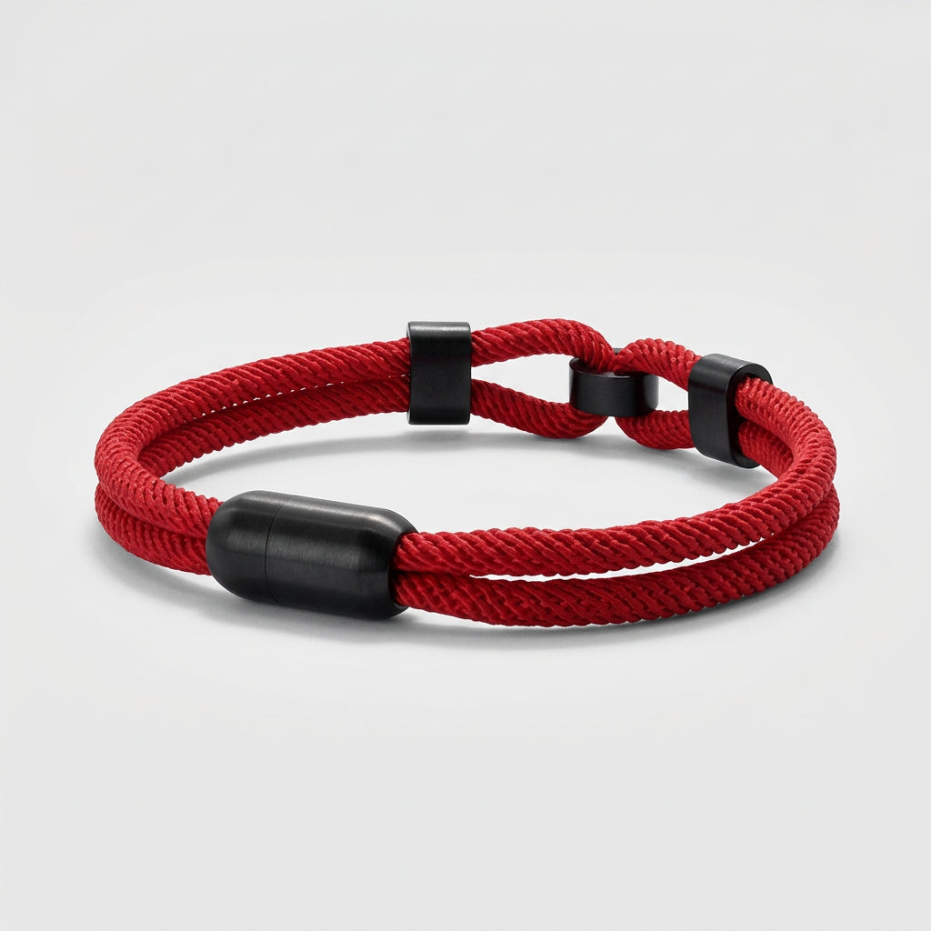 Adjustable Double-Cord Bracelet – Velocity, 6 Colors