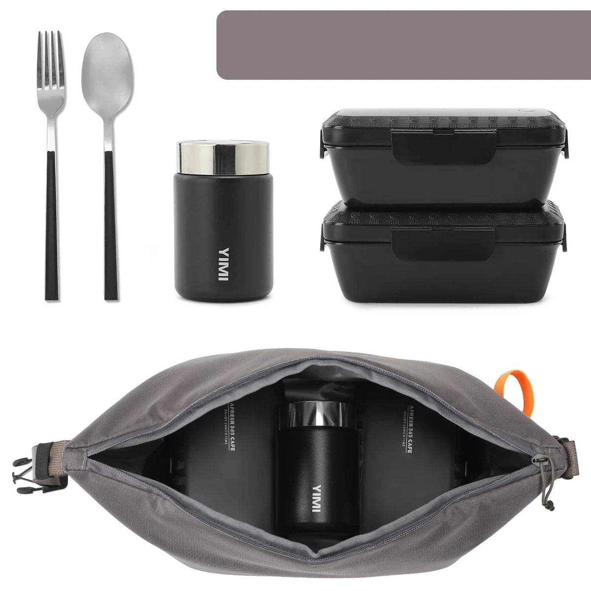 Portable Thermal Bag for Lunch - Keep your food fresh and ready deideas