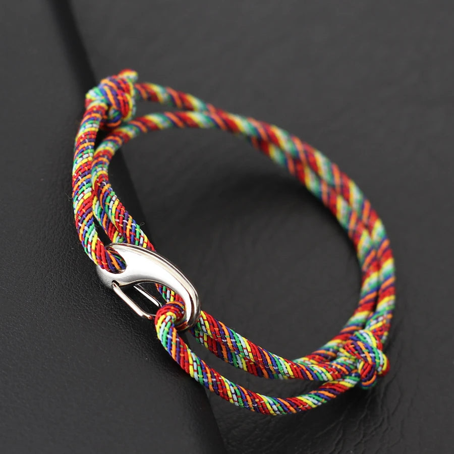 Adjustable Rope Bracelet – Momentum, Double Cord
