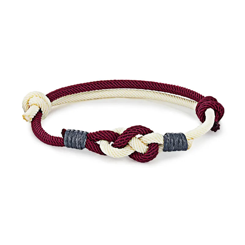Knot Rope Bracelet – Adjustable, 13 Colors
