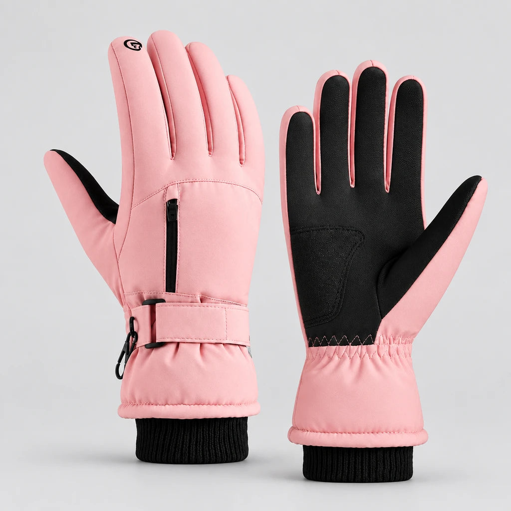 Winter Ski Gloves, Touchscreen & Windproof