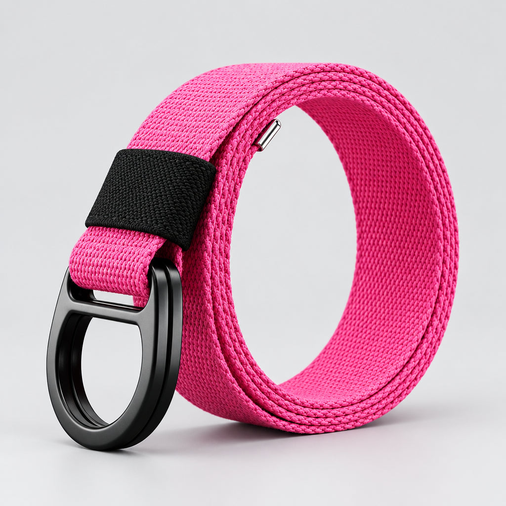 Canvas Belt – Adapt Double Buckle, Solid & Striped Styles