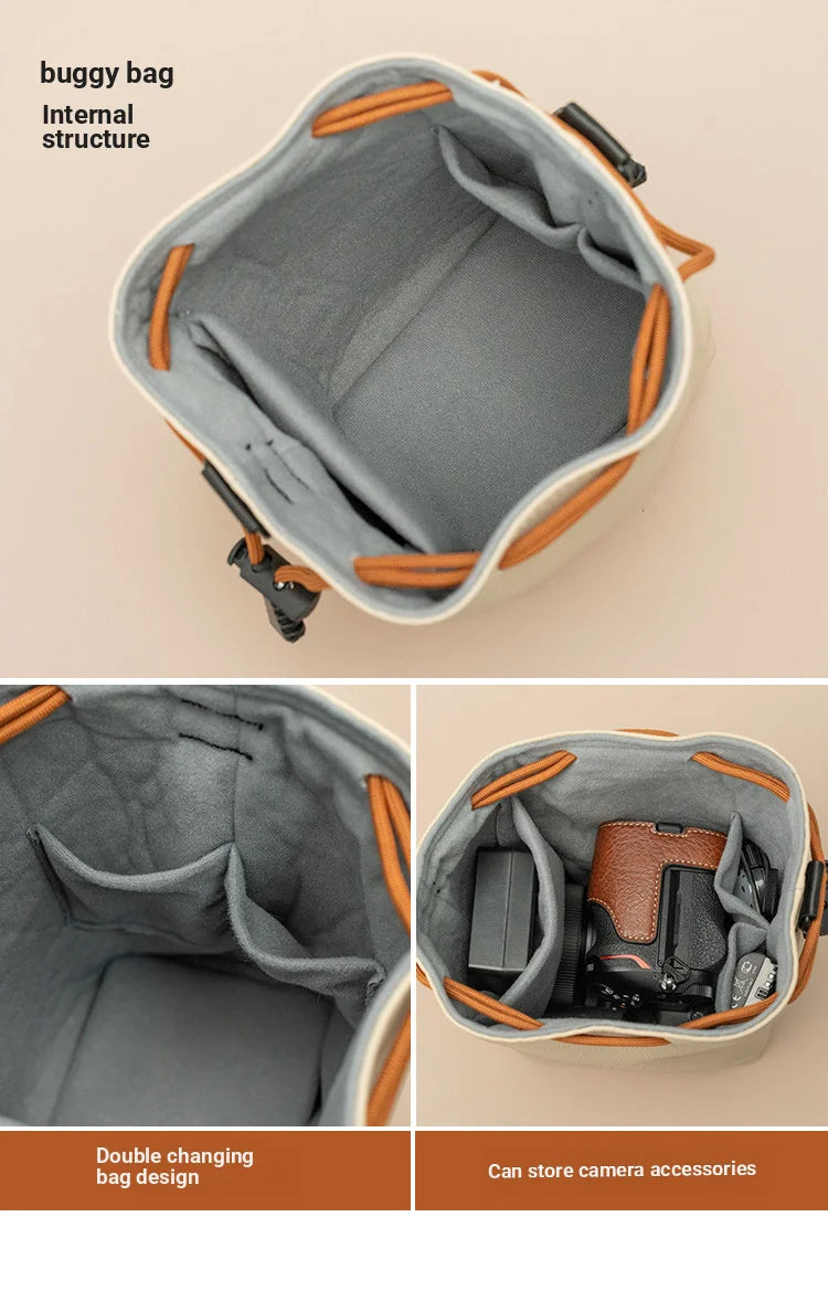 Bolso compacto para cámaras mirrorless, múltiples tamaños