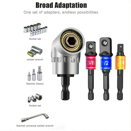 Angle Plug Adapter - Unscrew Extension for Various Devices deideas