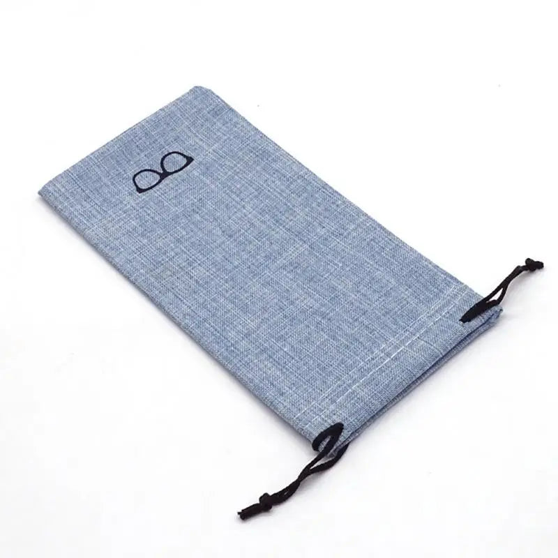 Linen Drawstring Pouch – 18 × 9 cm, 7 Colors