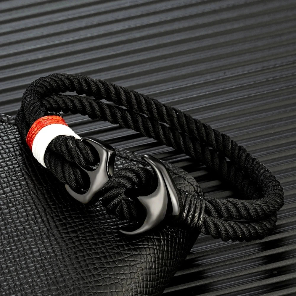 Twin Strand Anchor Bracelet Waterproof & Sporty deideas