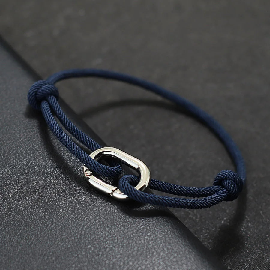 Minimalist Men Rope Bracelet Handmade Sliding Adjustable 3mm Thin String Braslet LGBT Braclet Leisure Accessories Camping Joias deideas