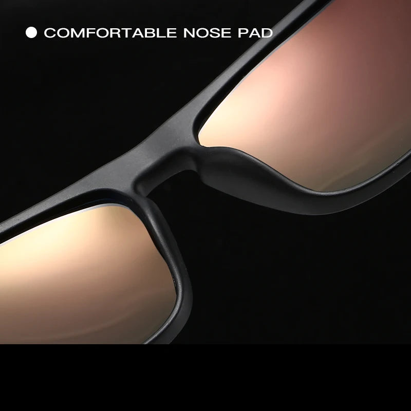 Square Sunglasses – Mirrored-Look Lenses, 10 Styles