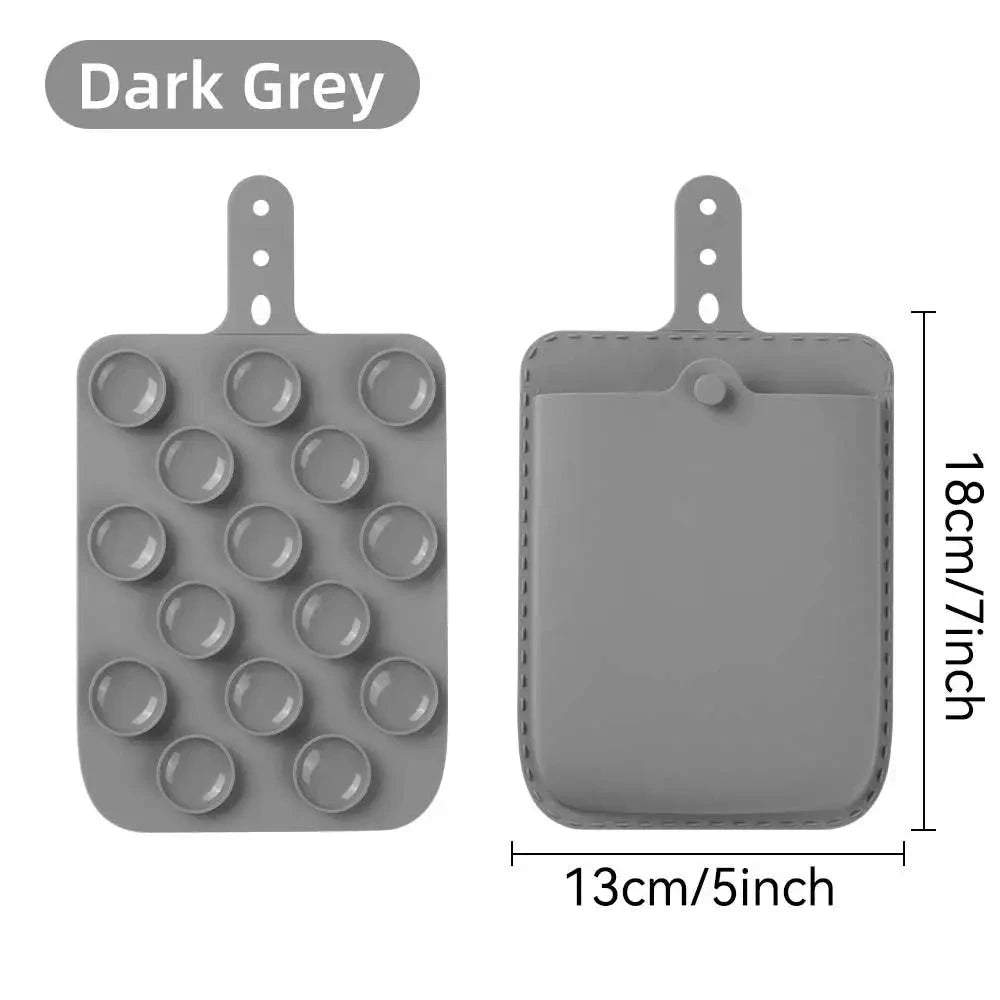 Adhesive Laptop Storage Pouch Elastic Organizer for Mouse & Accessories deideas