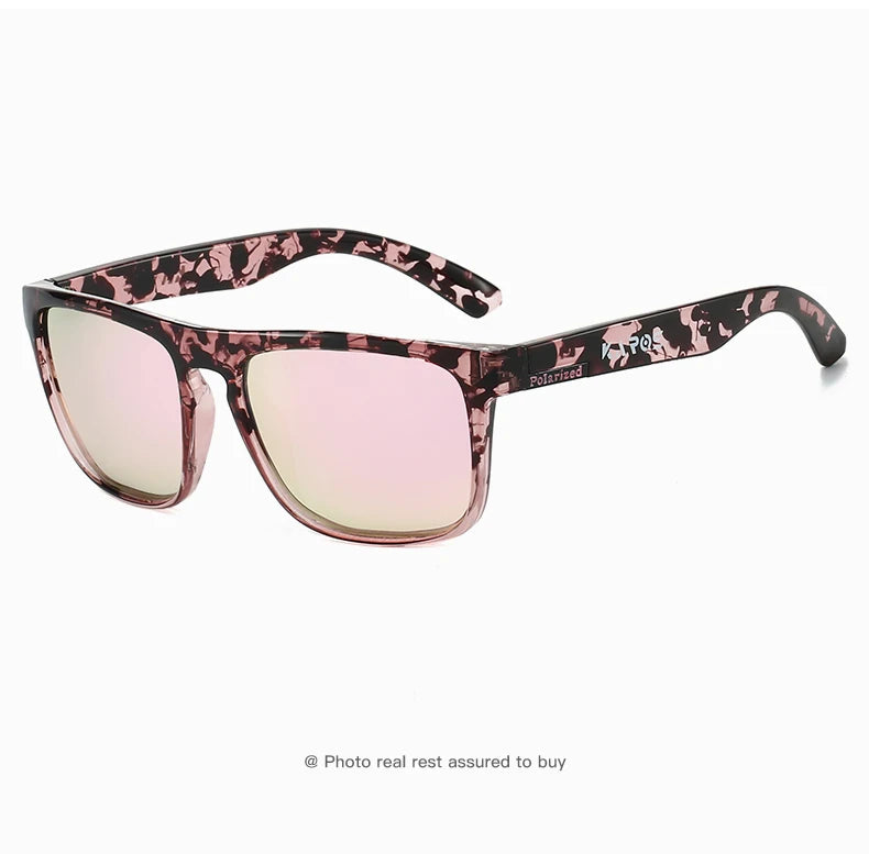 Square Sunglasses – Mirrored-Look Lenses, 10 Styles