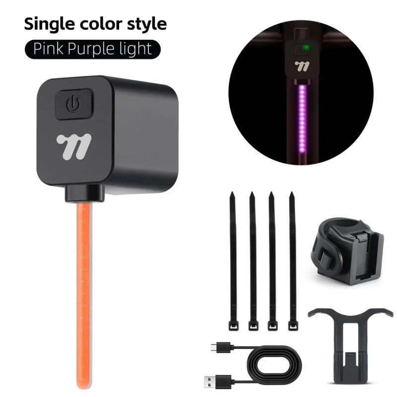 Rechargeable Bike Light – Interchangeable Shapes & Set Options