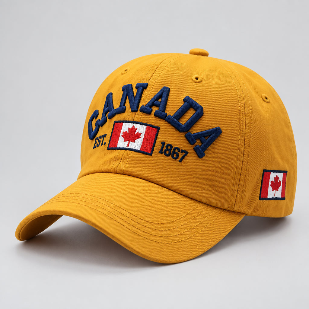Canada 1867 Embroidered Baseball Cap – Adjustable