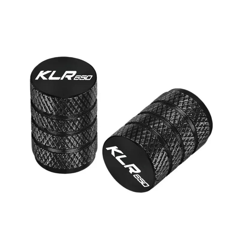 Aluminum Tire Valve Caps – Textured Finish, 2-Pack
