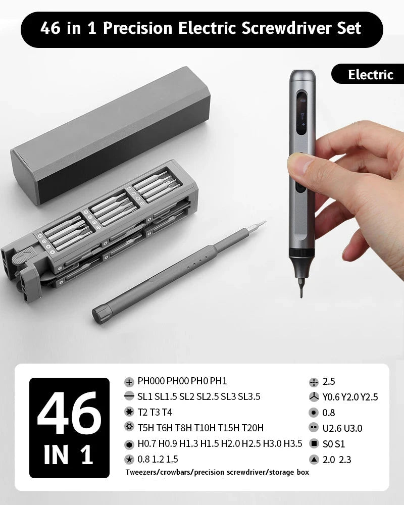 Torx Hex Phillips Precision Screwdriver Set Magnetic Screwdriver deideas