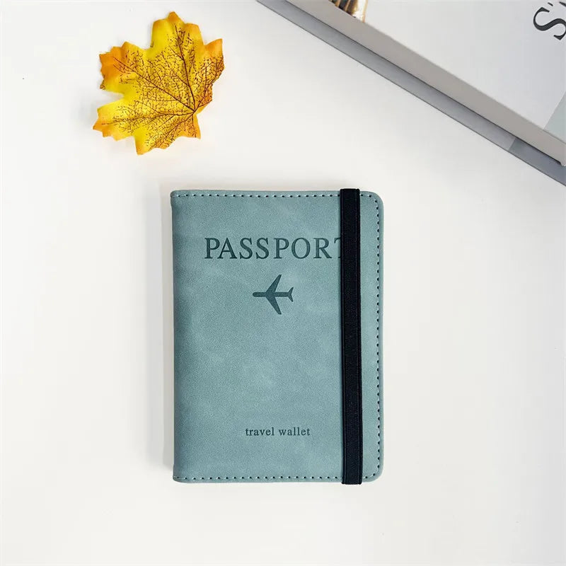 Passport Holder & Travel Wallet – PU Leather, 15 Options
