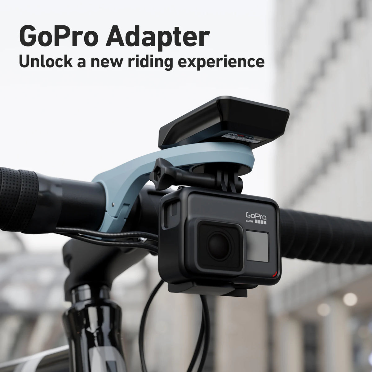 Bike Computer Mount – Out-Front Bracket, 3 Colors