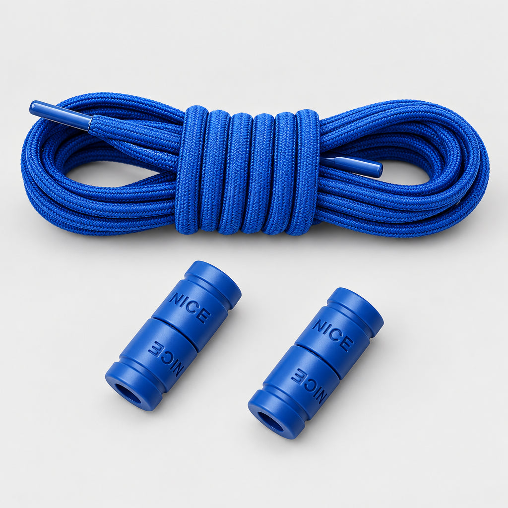 No-Tie Elastic Shoelaces with Color Buckle
