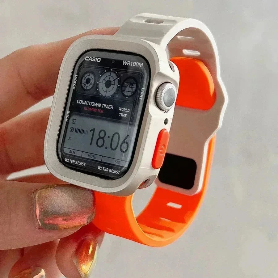 Urban Steel Strap moderno y sofisticado. Your Apple iWatch. deideas