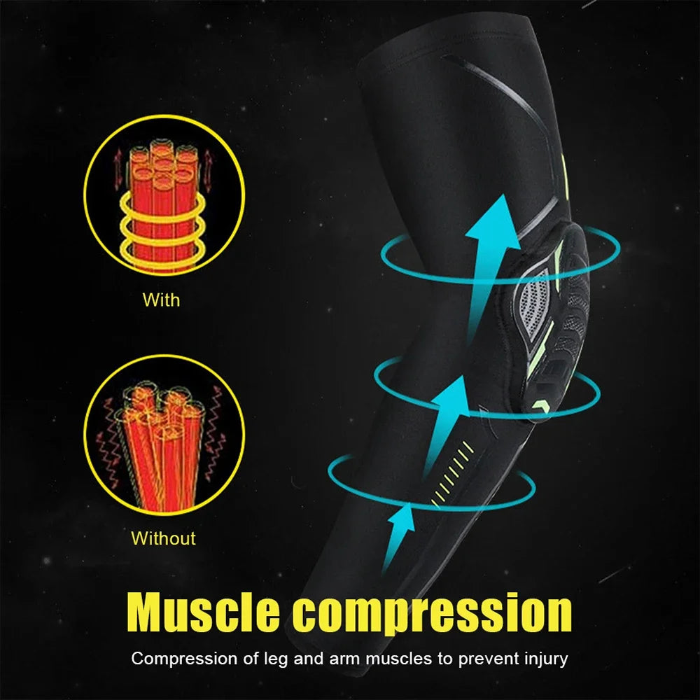 Padded Elbow Sleeves for Riders – One Pair, M–XXL