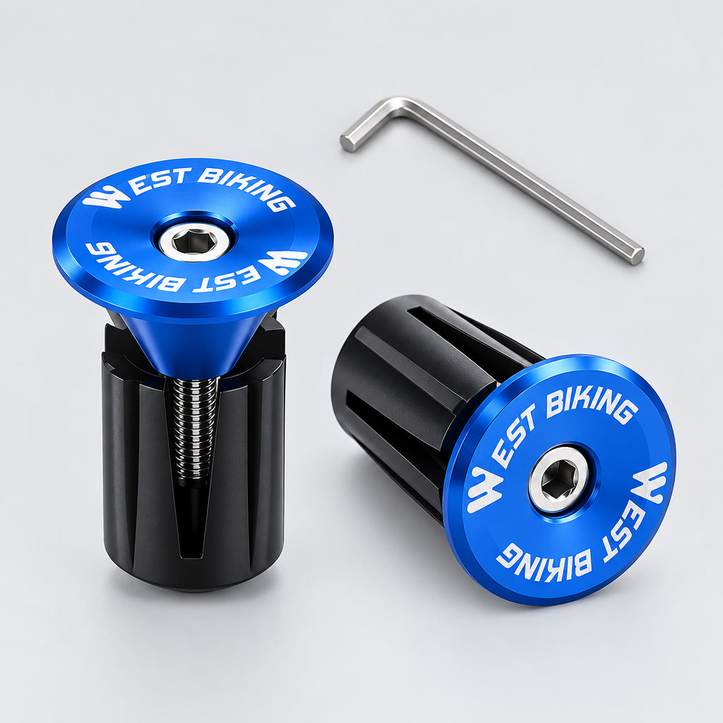 Aluminum Alloy Handlebar Bar End Plugs 6061, Mechanical Expansion