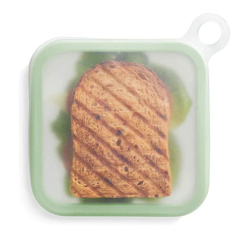 Portable Silicone Lunch Box Sandwich & Snack Container deideas