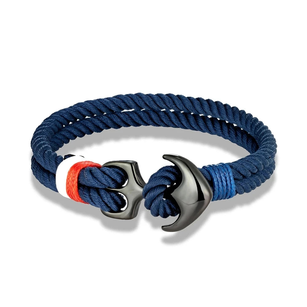 Twin Strand Anchor Bracelet Waterproof & Sporty deideas