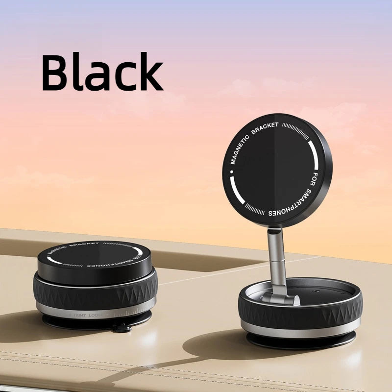 Foldable Magnetic Phone Holder – Suction Base, 3 Colors