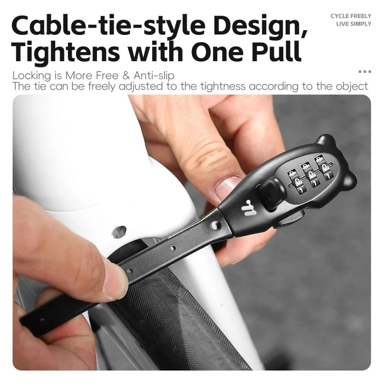 Zip-Tie Combination Lock – 3-Digit, 31 or 53 cm