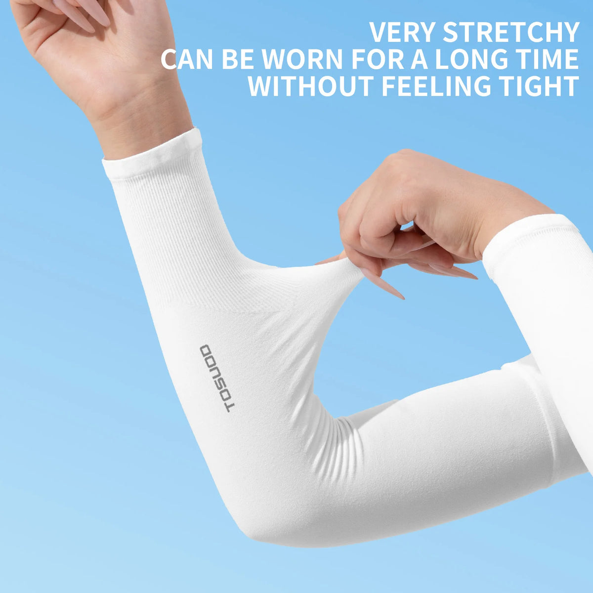 Ice Silk Arm Sleeves – UPF 50+ UV Protection, Cooling & Quick-Dry