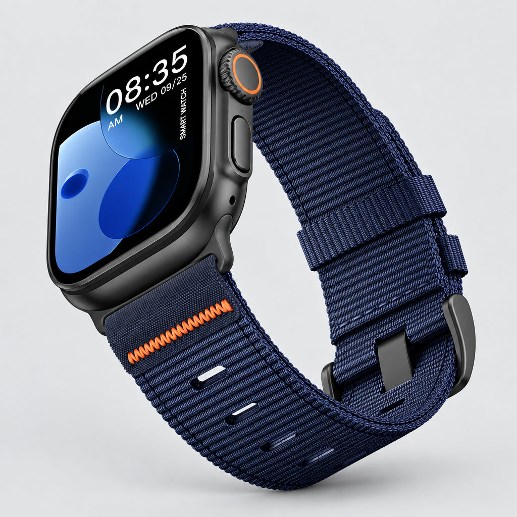 Nylon Apple Watch Band, 38–49mm Adjustable
