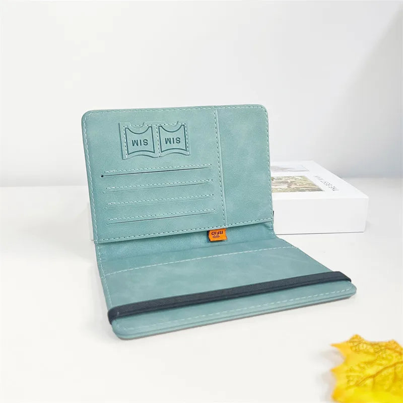 Passport Holder & Travel Wallet – PU Leather, 15 Options