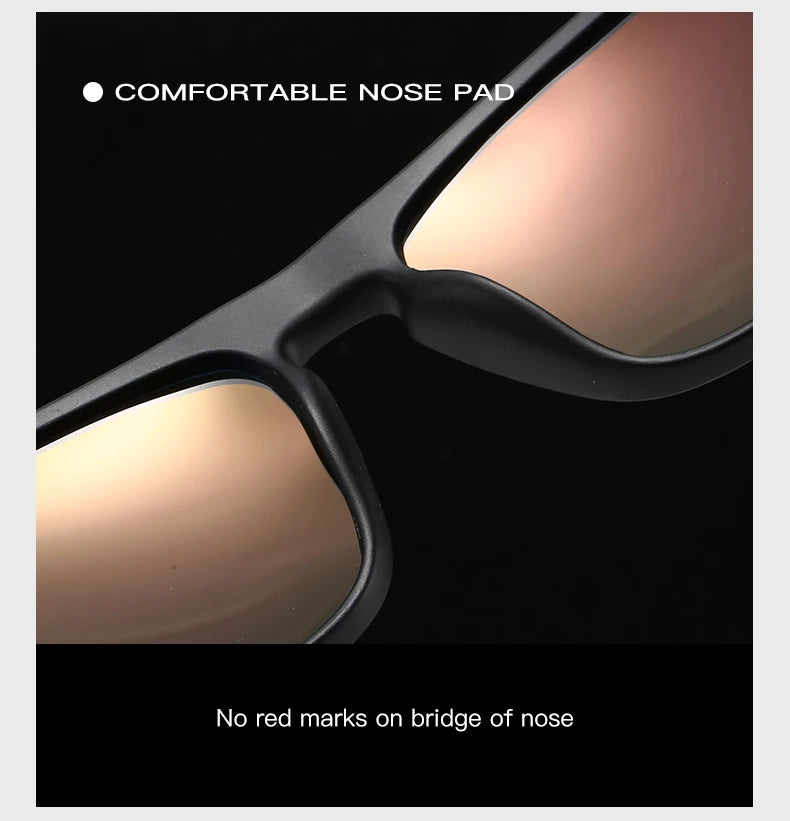 Rectangular Sunglasses – Mirrored Lenses, 10 Styles