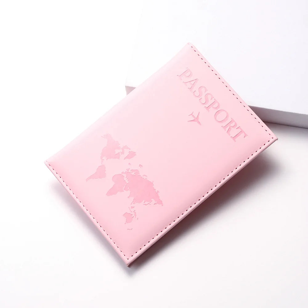 Passport Holder & Travel Wallet – PU Leather, 15 Options