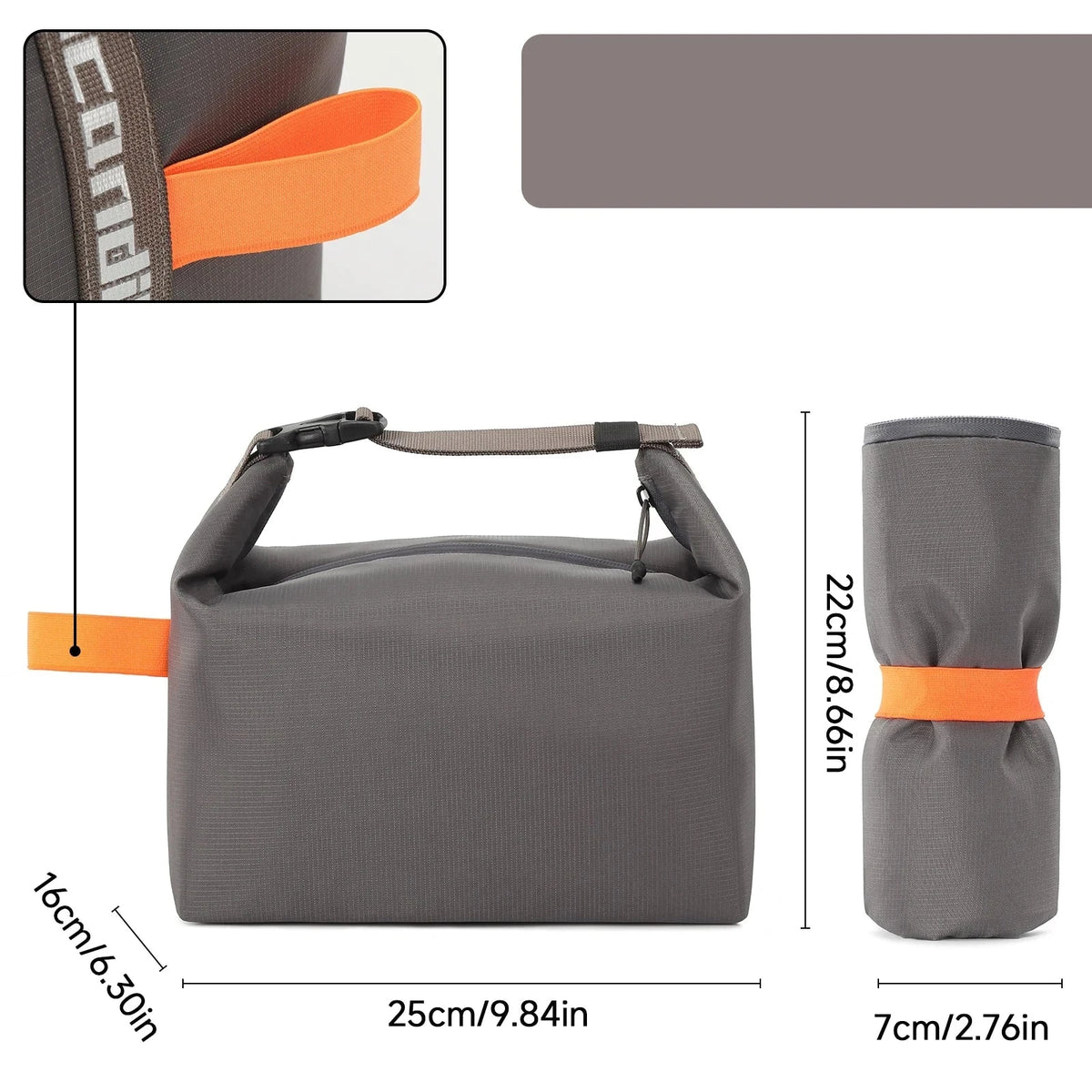Portable Thermal Bag for Lunch - Keep your food fresh and ready deideas