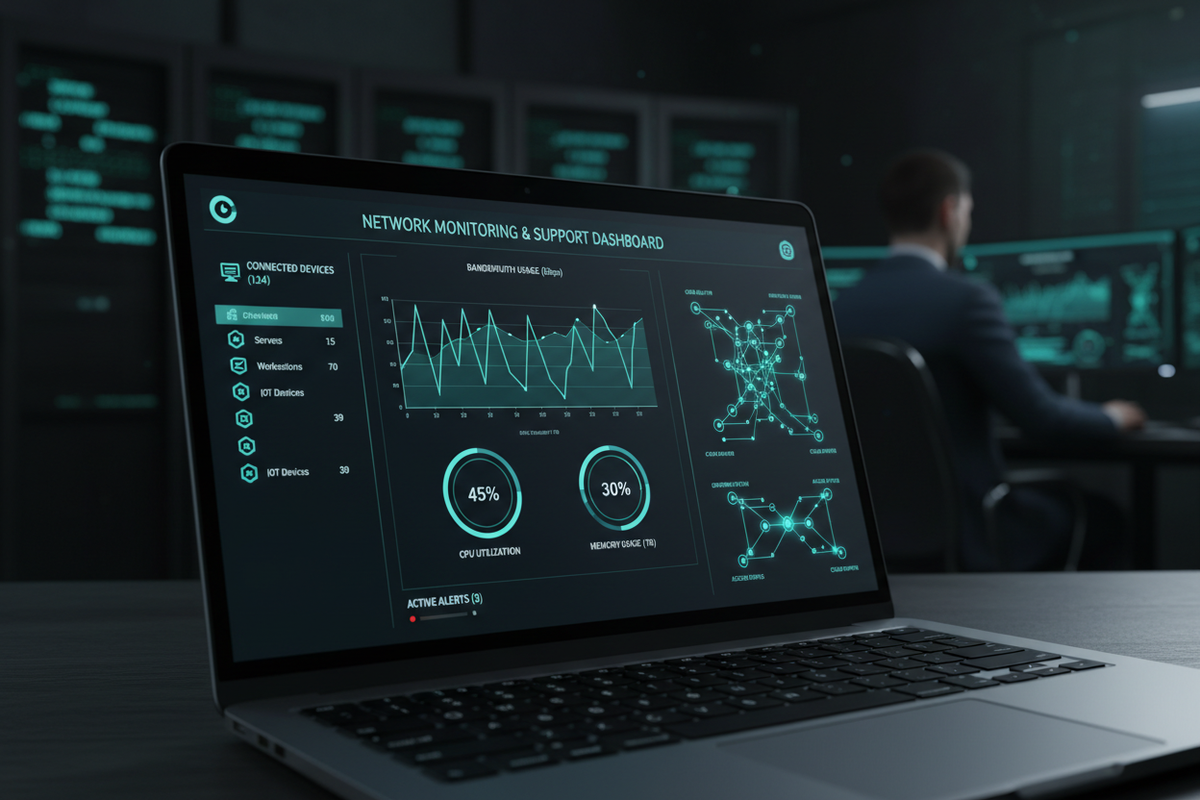 Network Performance Monitoring Dashboard - Ongoing Support