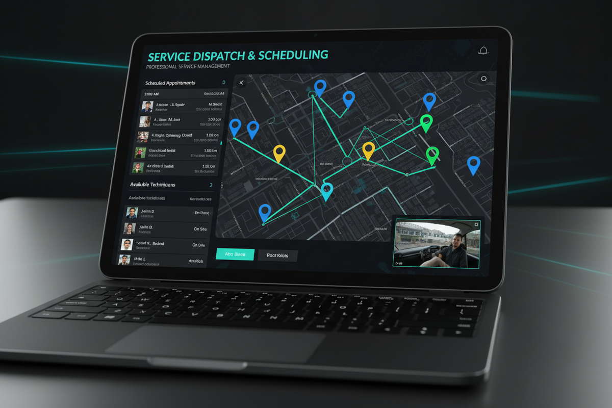 Service Dispatch and Scheduling System